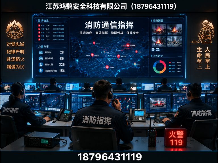 呼伦贝尔智慧消防系统展示图